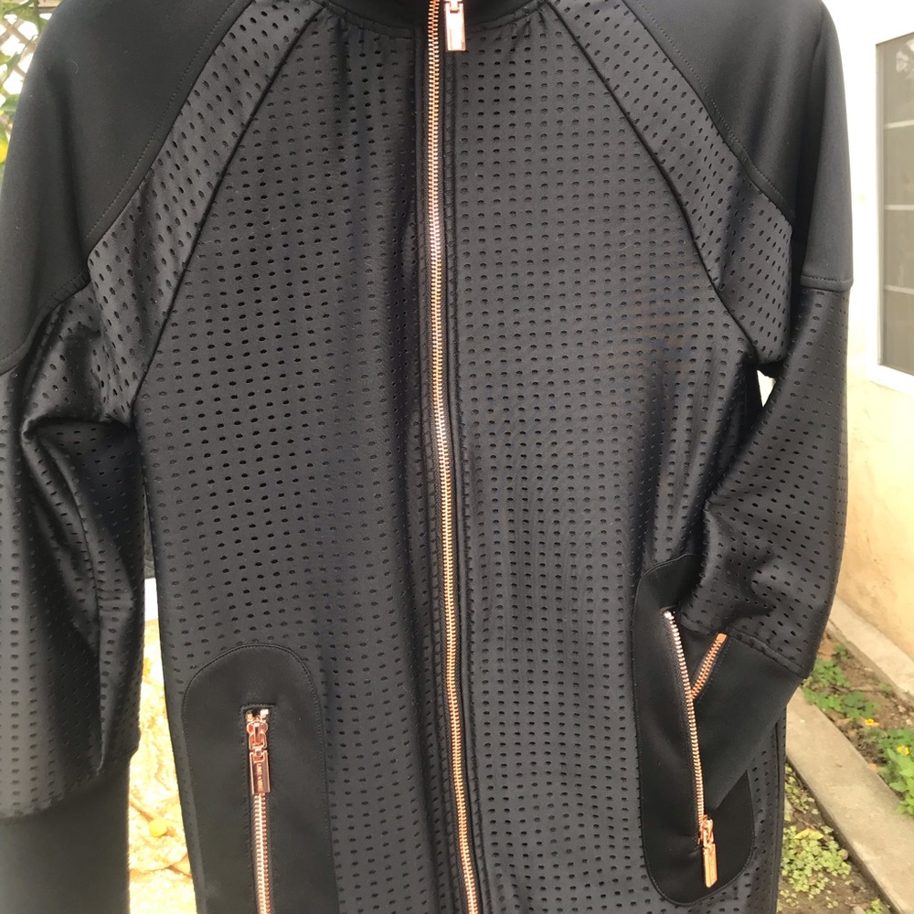 RARE Lime&Vine scuba long line jacket XS - Picture 6 of 8